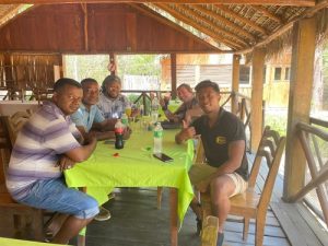 The Family of Celenavotel arrived in their lodge