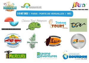 IFTM TOP RESA 2023, Porte de Versailles, Paris Madagascar Tours Guide was there!