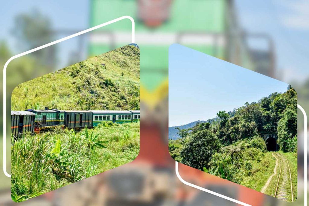 Rail excursion in Madagascar