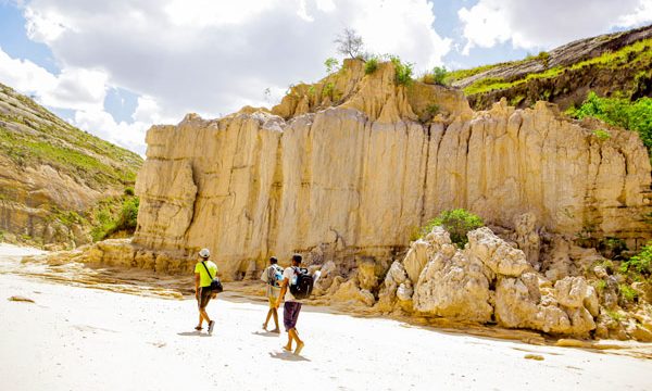 Accompanied by a local guide