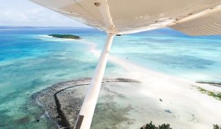 Airplane tour to Nosy Iranja