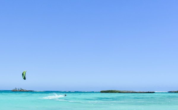 Opt for more sporting activities such as kitesurfing